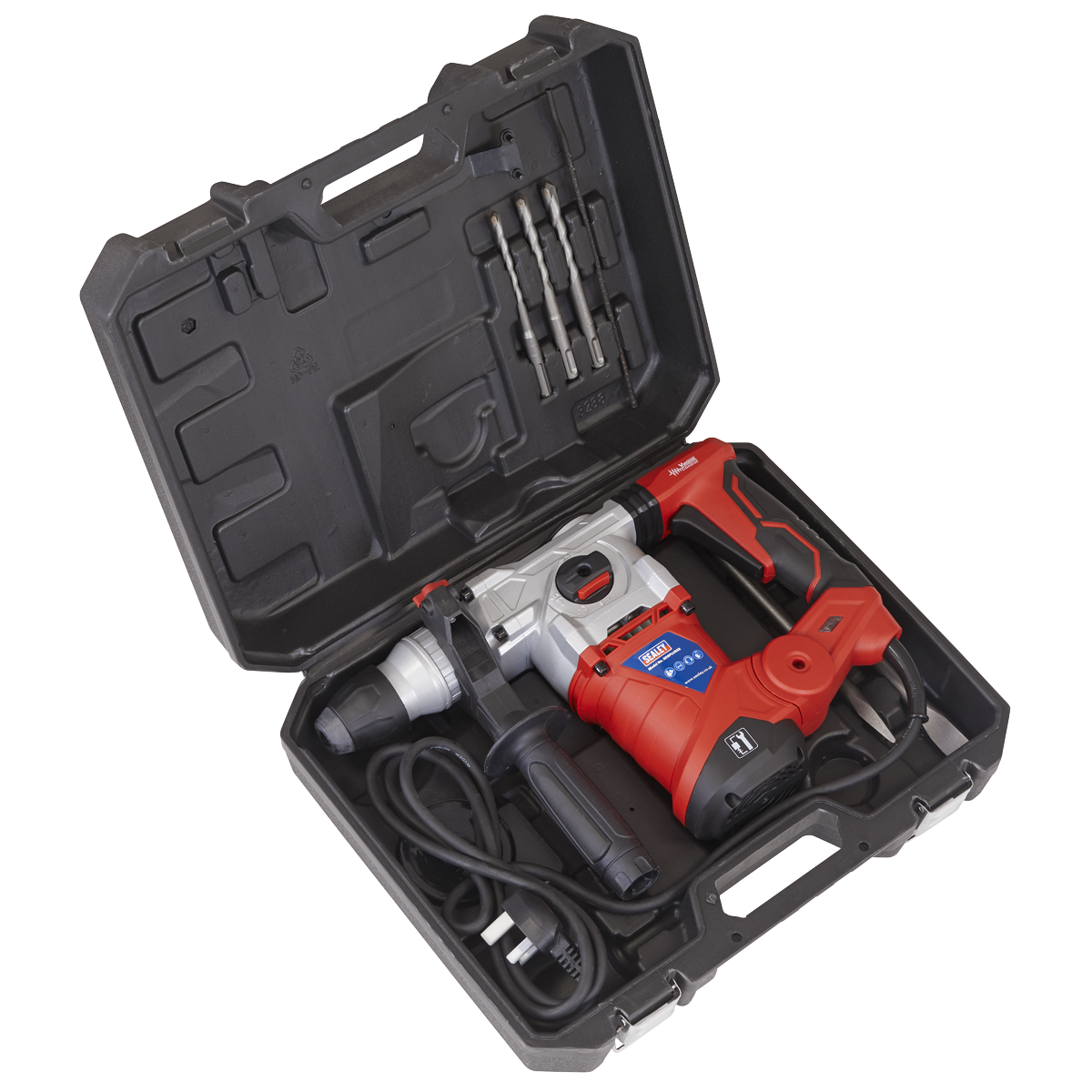 Sealey SDSPLUS32 Rotary Hammer Drill SDS Plus 32mm 1500W/230V