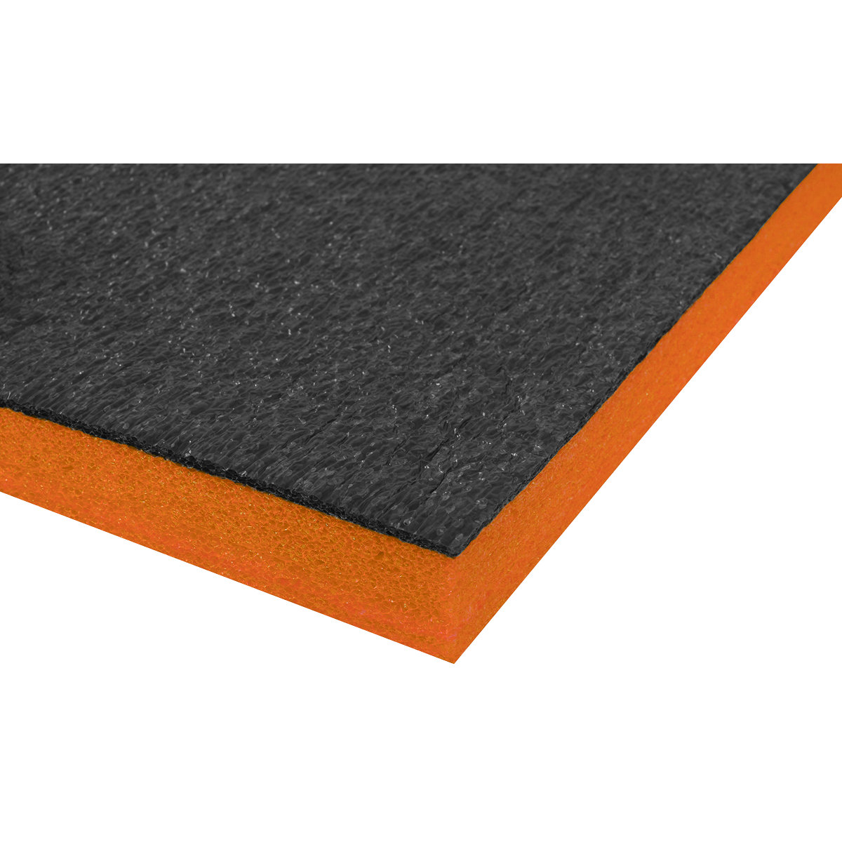 Sealey SF30OR Easy Peel Shadow Foam® Orange/Black 1200 x 550 x 30mm