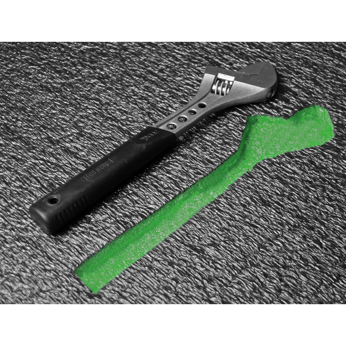 Sealey SF50G Easy Peel Shadow Foam® Green/Black 1200 x 550 x 50mm