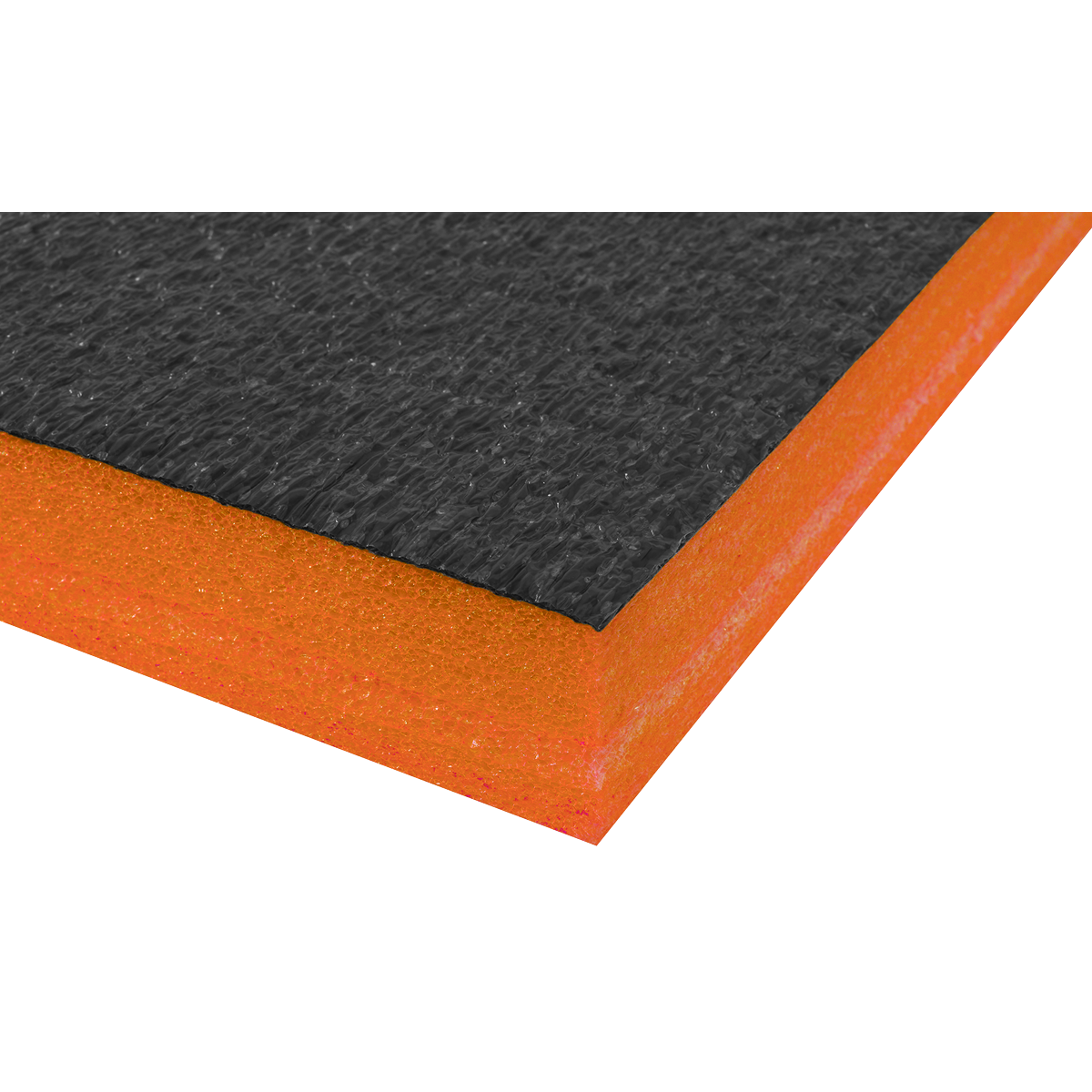 Sealey SF50OR Easy Peel Shadow Foam® 1200 x 550 x 50mm - Orange/Black