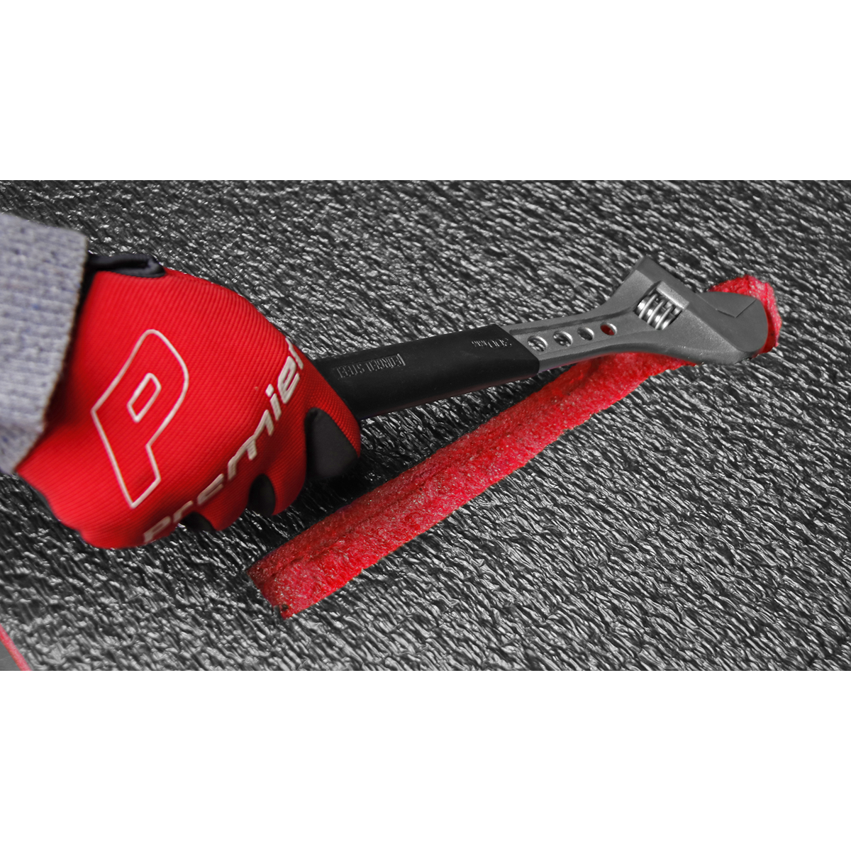 Sealey SF50R Easy Peel Shadow Foam Red/Black 1200 x 550 x 50mm
