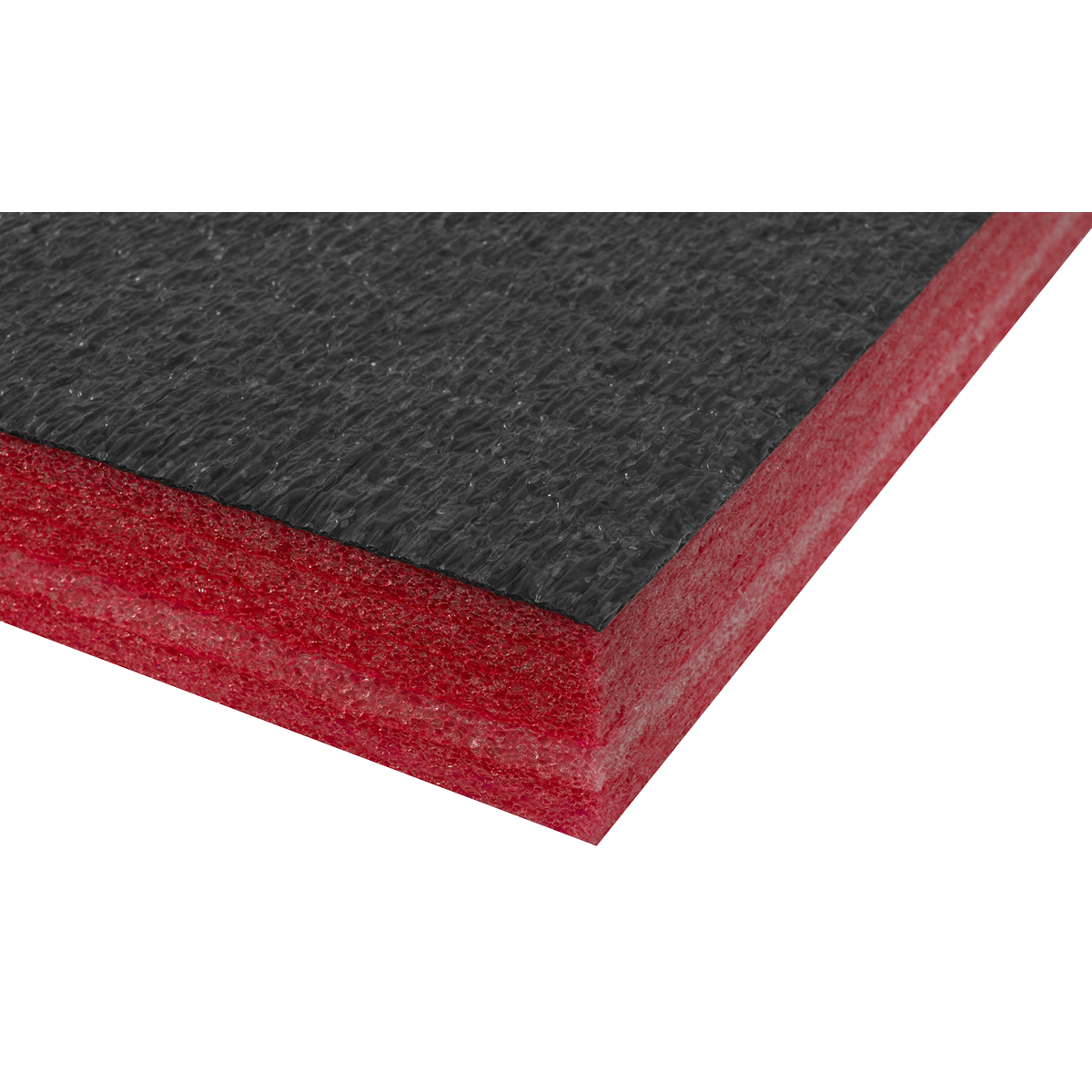 Sealey SF50R Easy Peel Shadow Foam Red/Black 1200 x 550 x 50mm