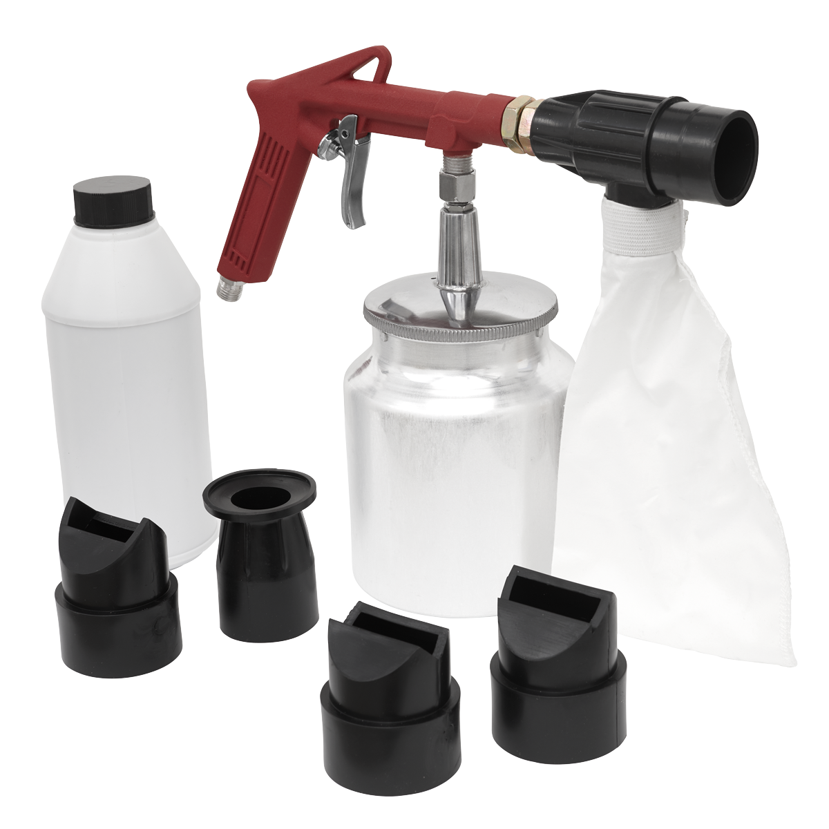 Sealey SG10E Air Recirculating Sandblasting Kit