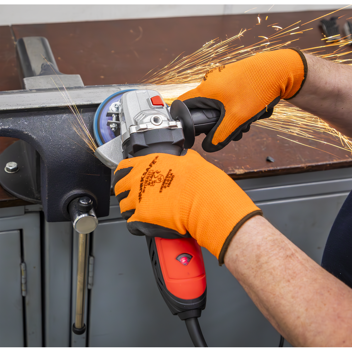 Sealey SG125EU 125mm Angle Grinder with Schuko Plug 1000W/230V