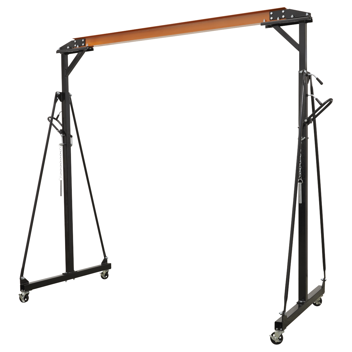 Sealey Portable Lifting Gantry Crane Adjustable 0.5 Tonne