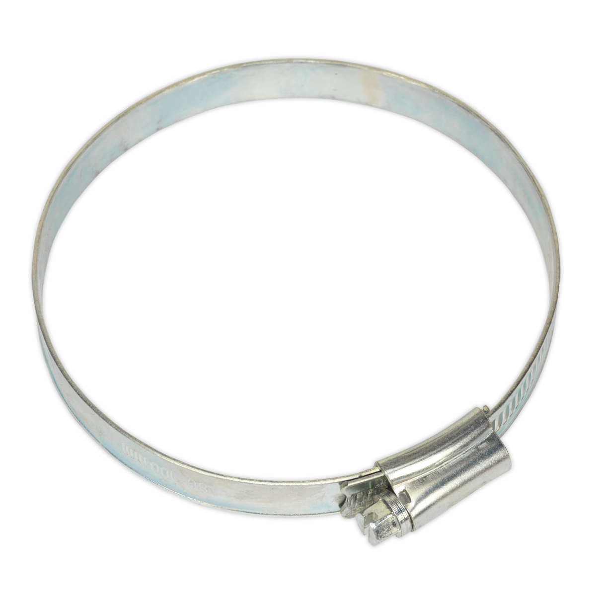 Sealey SHC4X Hose Clip Zinc Plated 80-100mm Pack of 10