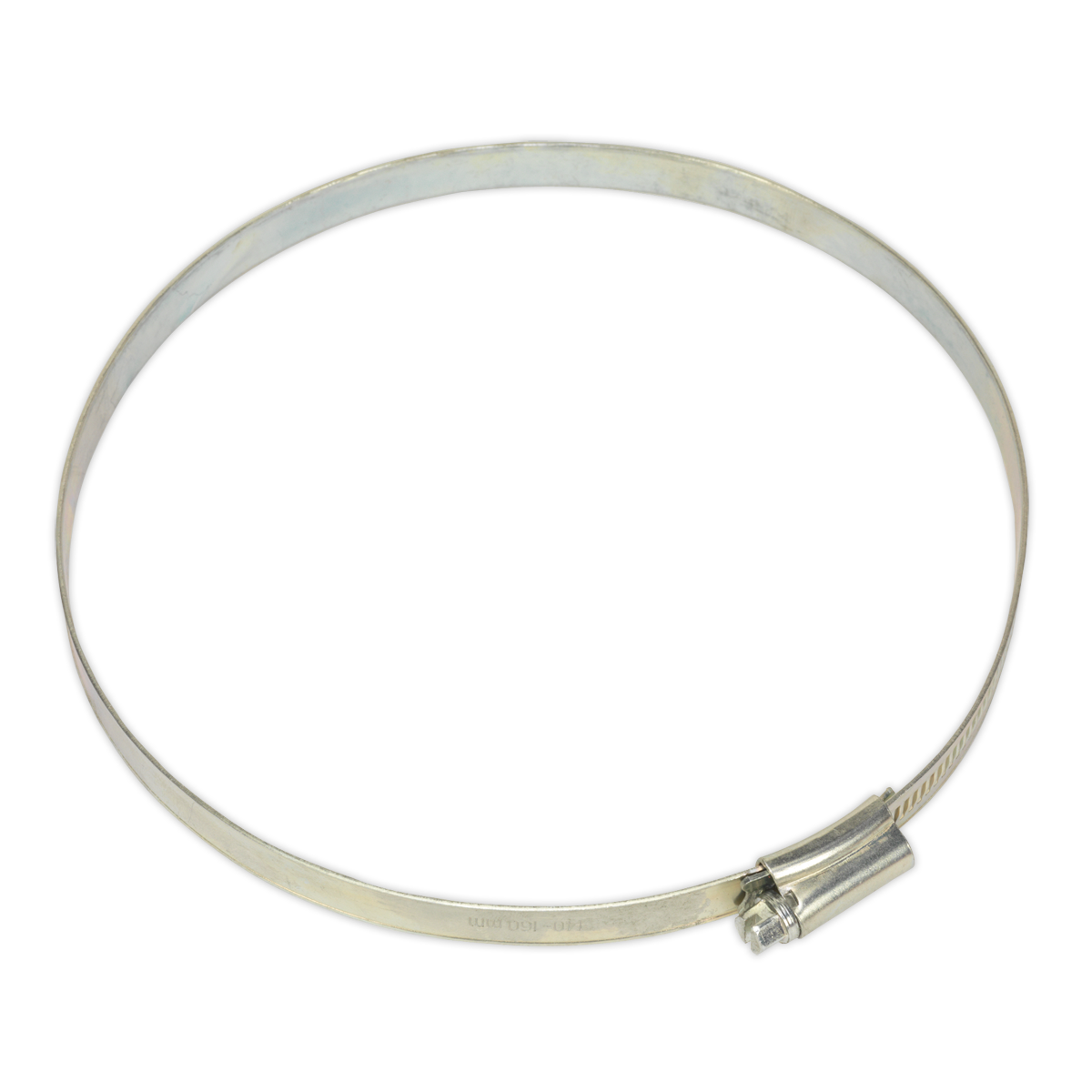 Sealey SHC7 Hose Clip Zinc Plated 140-160mm Pack of 10