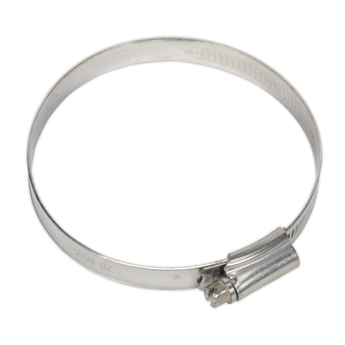 Sealey SHCSS3X Hose Clip Stainless Steel 70-89mm Pack of 5
