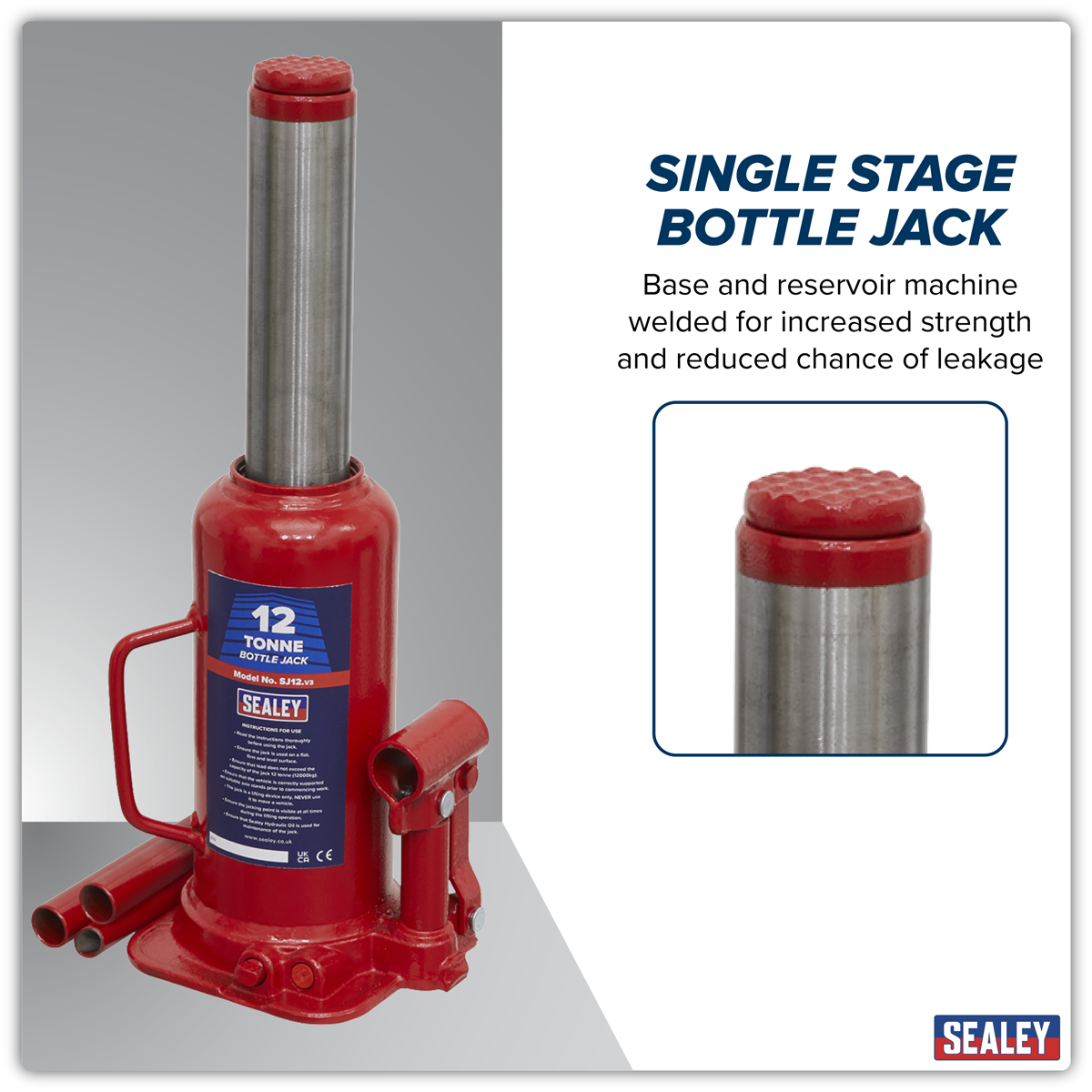 Sealey SJ12 Bottle Jack 12tonne