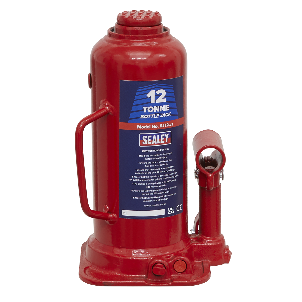 Sealey SJ12 Bottle Jack 12tonne