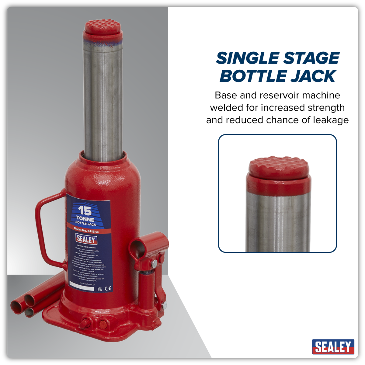 Sealey SJ15 Bottle Jack 15tonne