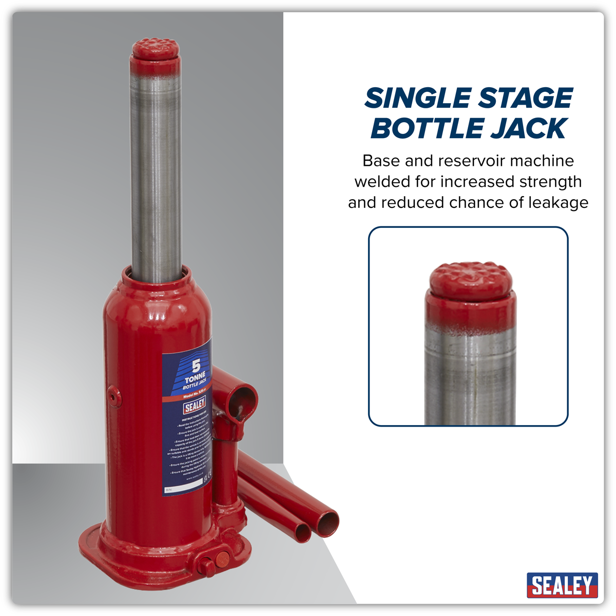 Sealey SJ5 Bottle Jack 5tonne