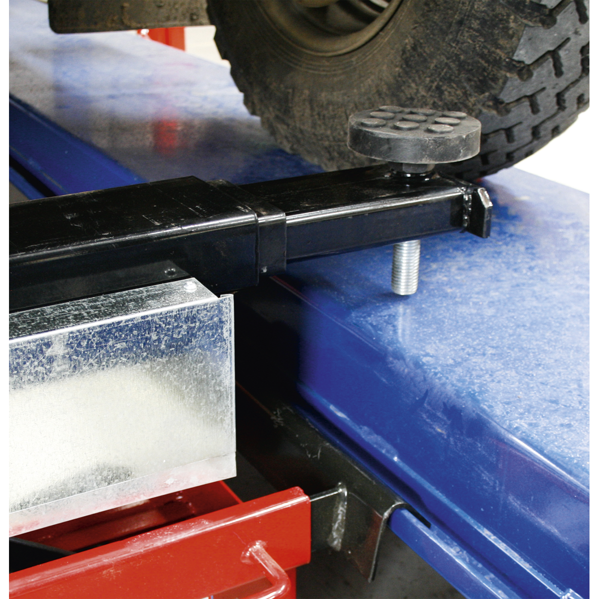 Sealey SJBEX200 Jacking Beam 2tonne with Arm Extenders & Flat Roller Supports