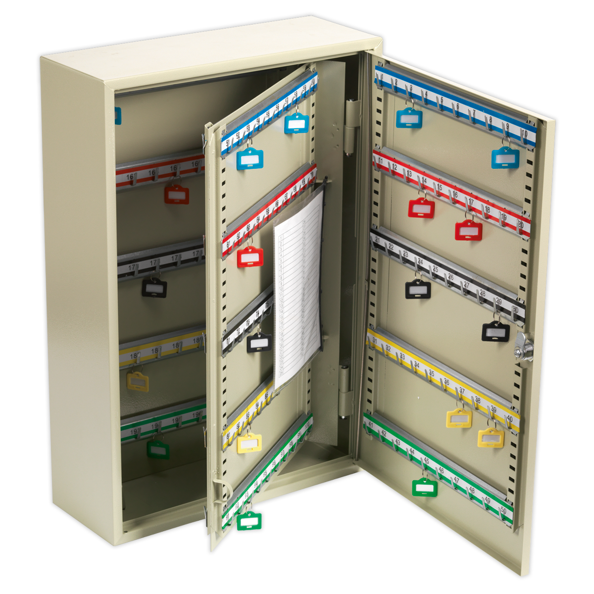 Sealey SKC200 Key Cabinet 200 Key Capacity