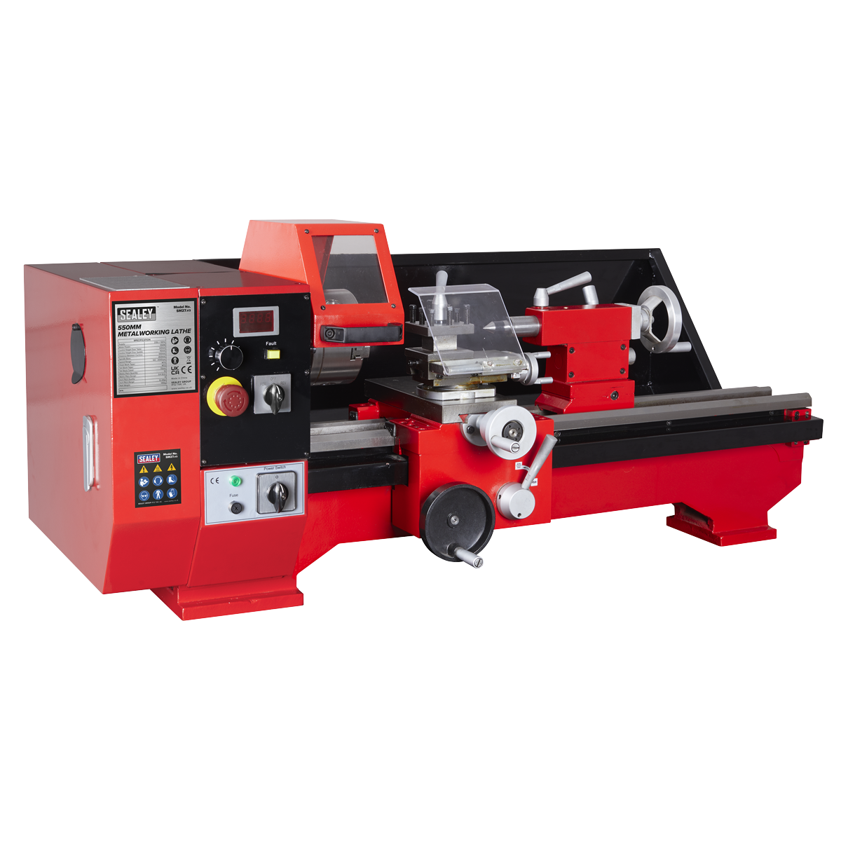 Sealey SM27 Metalworking Lathe 550mm Between Centres