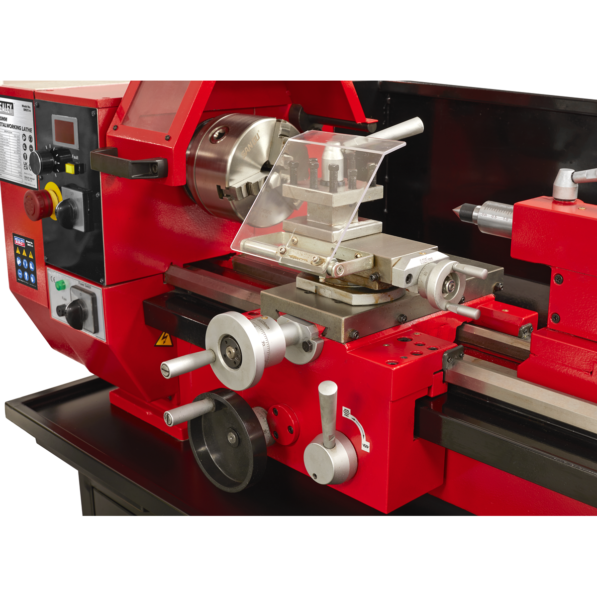 Sealey SM27COMBO Metalworking Lathe 500mm Between Centres with Floor Stand