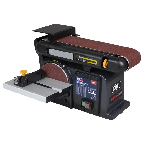 Sealey SM914 915 x 100mm Belt/150mm Disc Sander 370W/230V