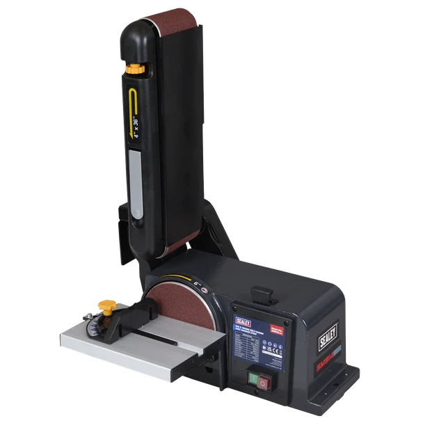 Sealey SM914 915 x 100mm Belt/150mm Disc Sander 370W/230V