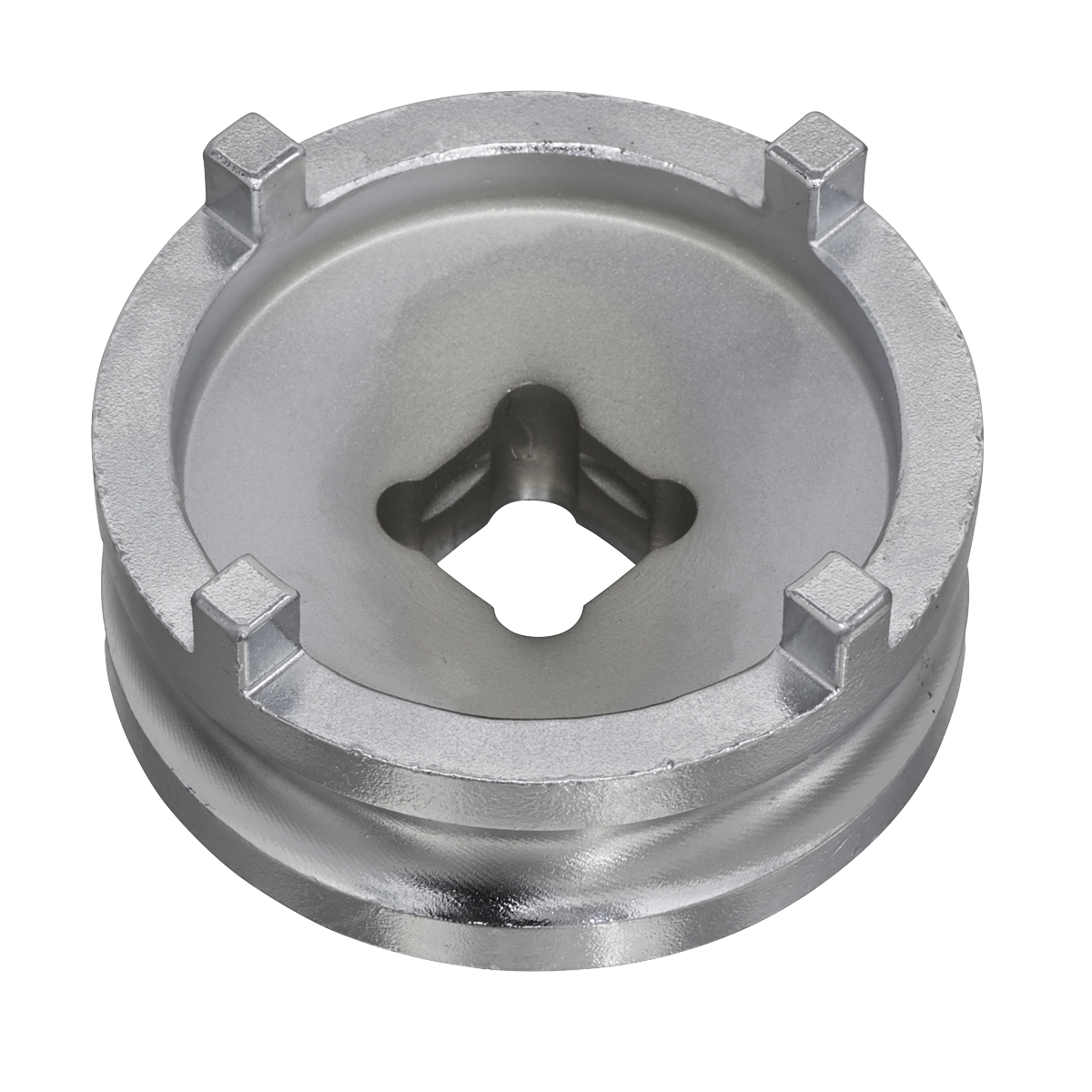 Sealey SMC22 Motorcycle Swingarm Locknut Socket 4-Pin 50mm