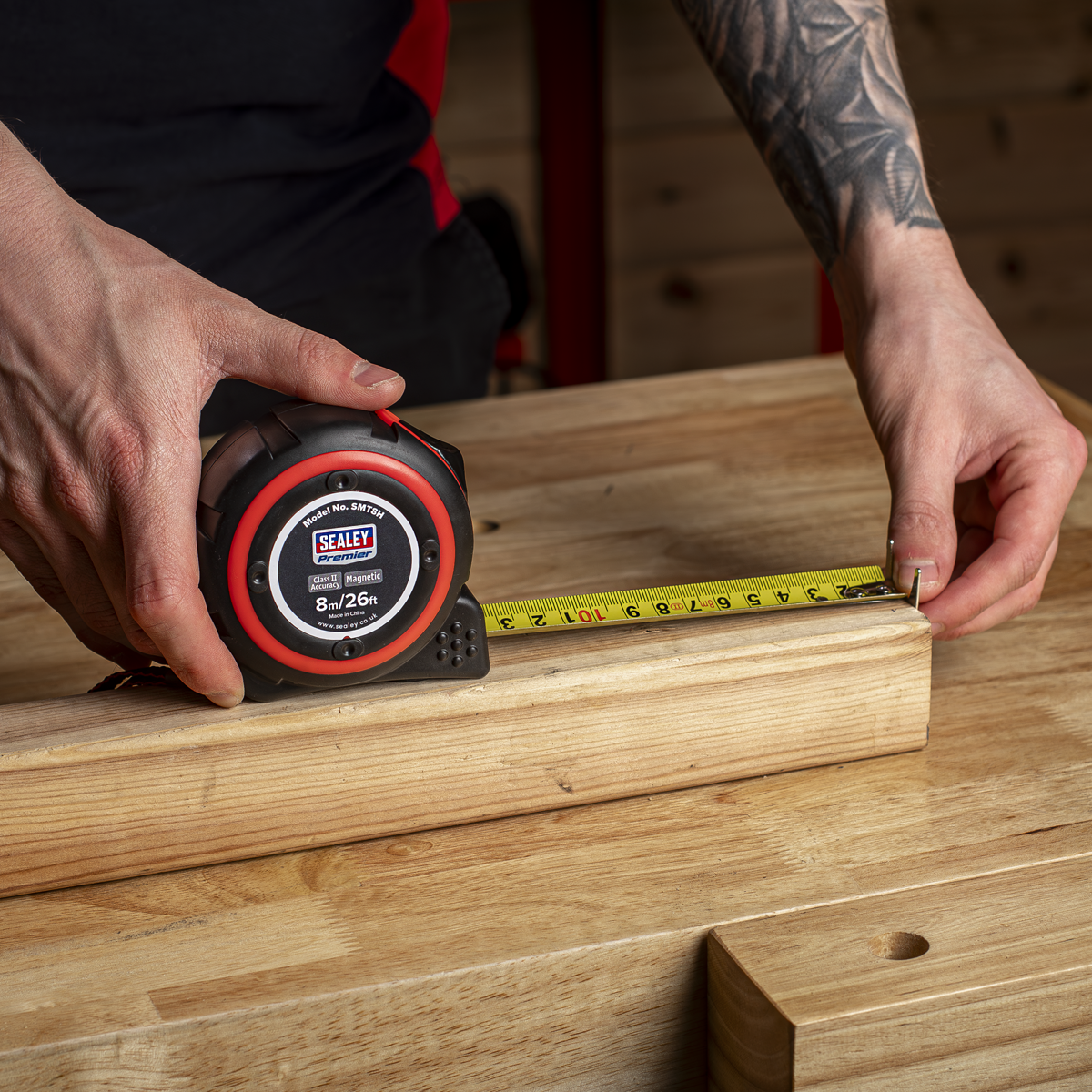 Sealey SMT8H Heavy-Duty Tape Measure 8m(26ft)