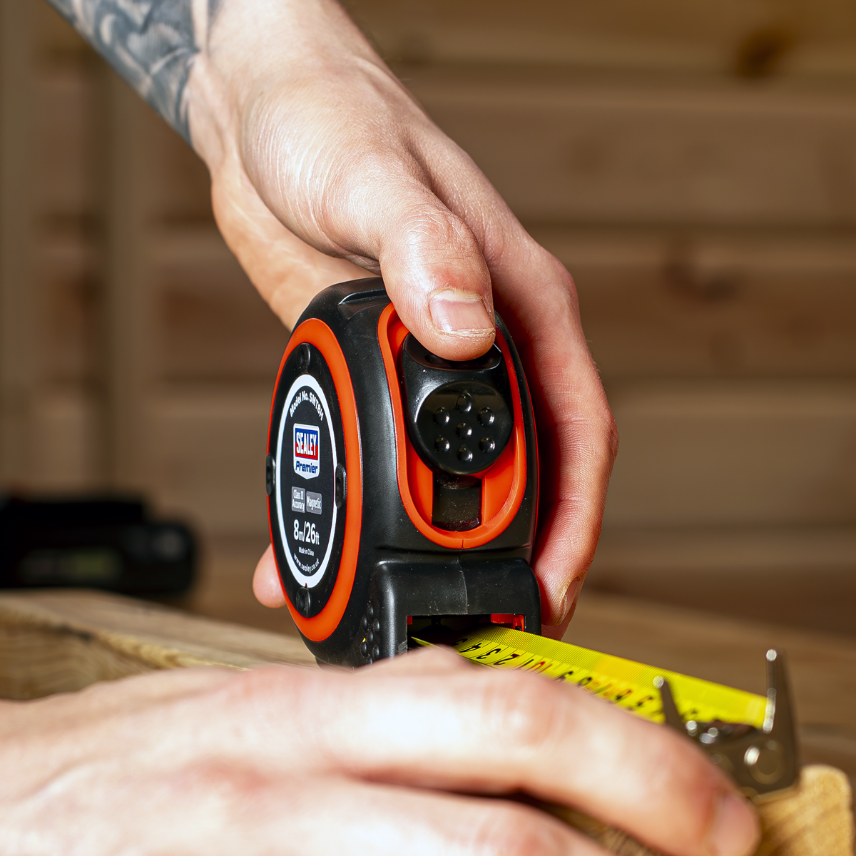 Sealey SMT8H Heavy-Duty Tape Measure 8m(26ft)