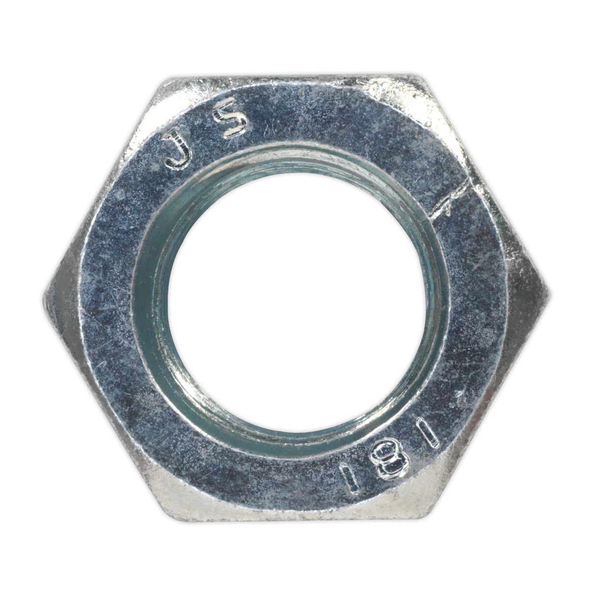 Sealey SN16 Steel Nut DIN 934 - M16 Zinc Pack of 25