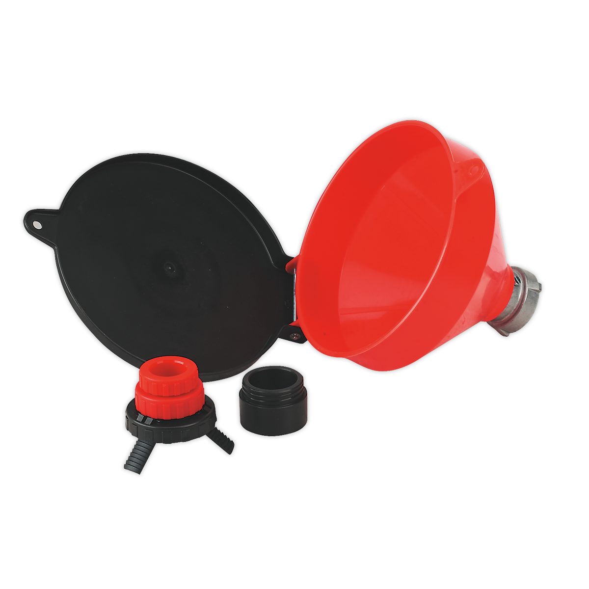 Sealey SOLV/SFU Solvent Safety Funnel with Universal Drum Adaptor