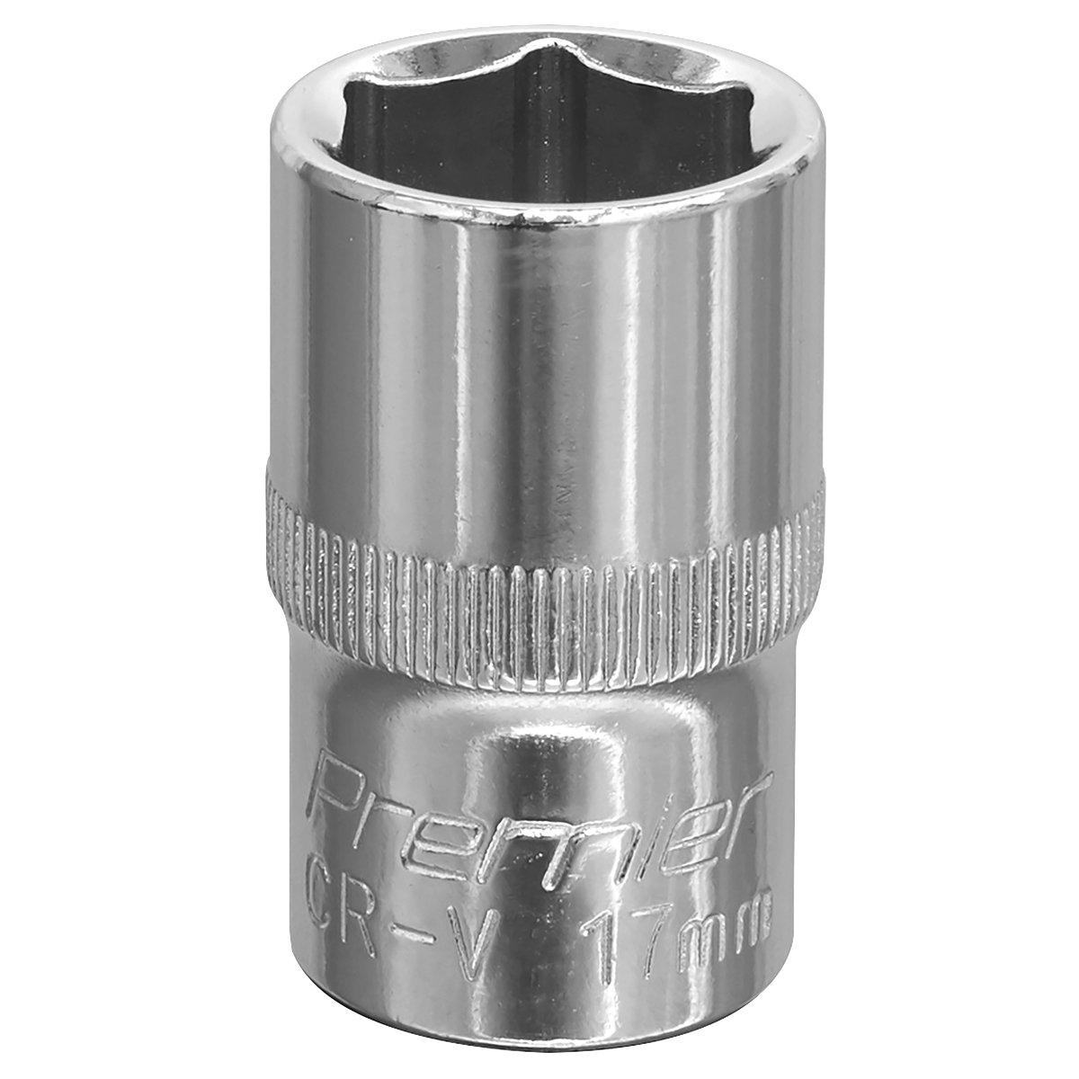 Sealey SP1217 WallDrive® Socket 17mm 1/2"Sq Drive Fully Polished