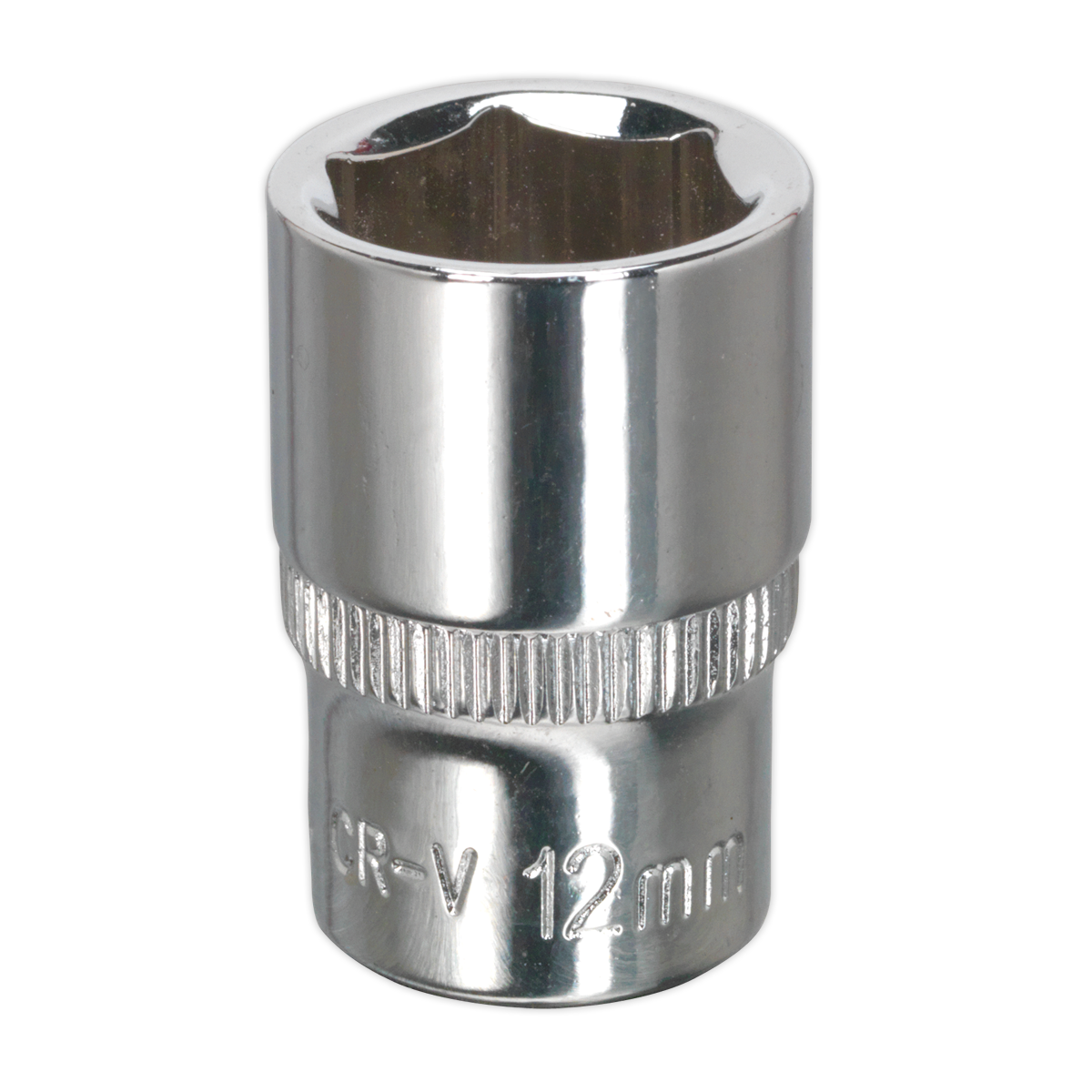 Sealey SP1412 WallDrive® Socket 12mm 1/4"Sq Drive Fully Polished