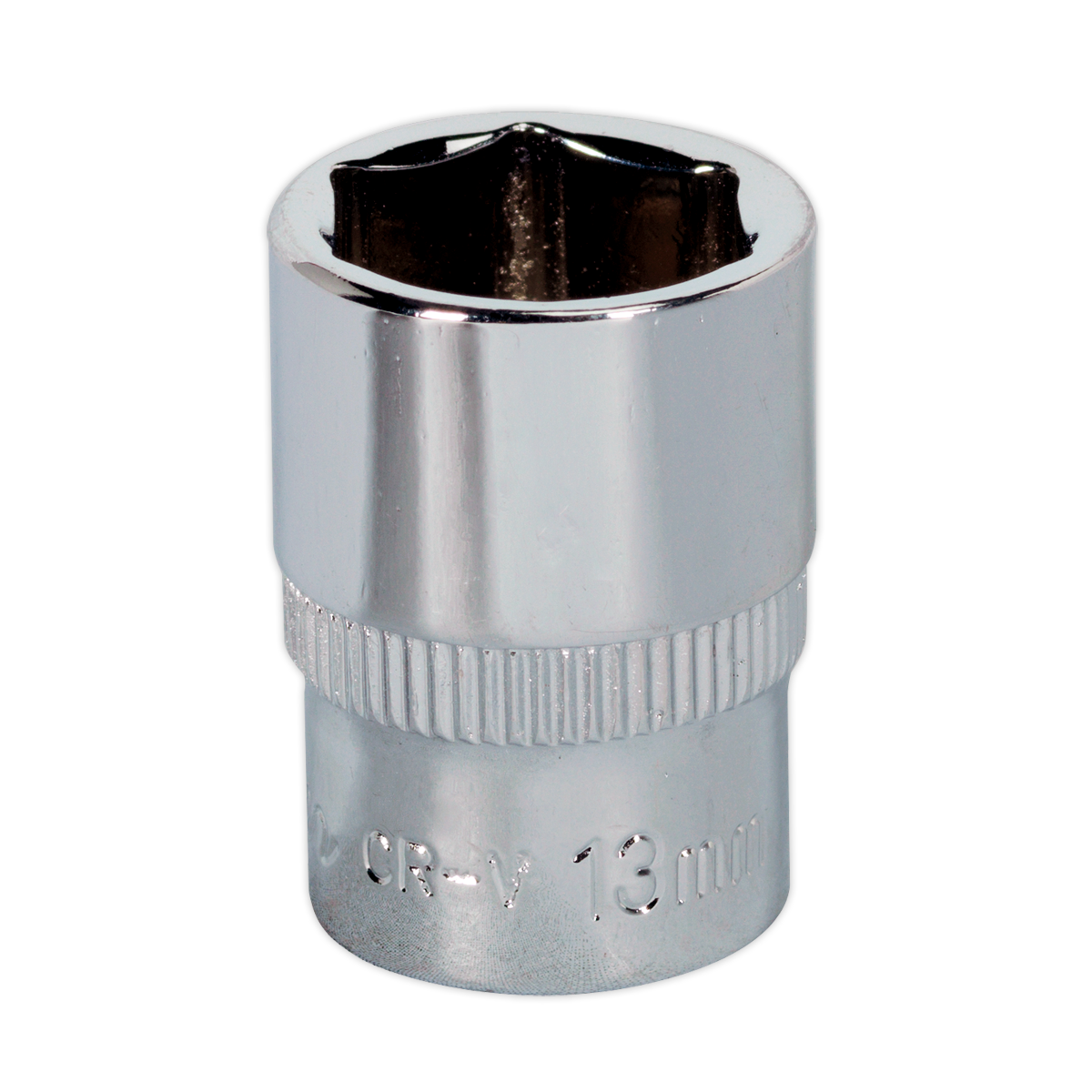Sealey SP1413 WallDrive® Socket 13mm 1/4"Sq Drive Fully Polished
