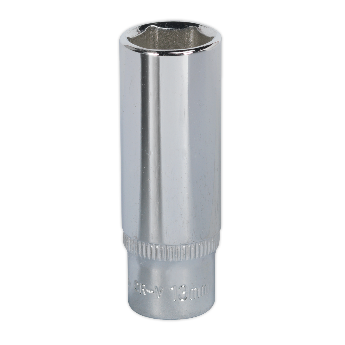 Sealey SP1413D WallDrive® Socket 13mm Deep 1/4"Sq Drive Fully Polished