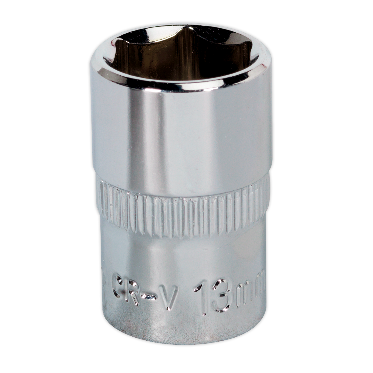 Sealey SP3813 WallDrive® Socket 13mm 3/8"Sq Drive Fully Polished