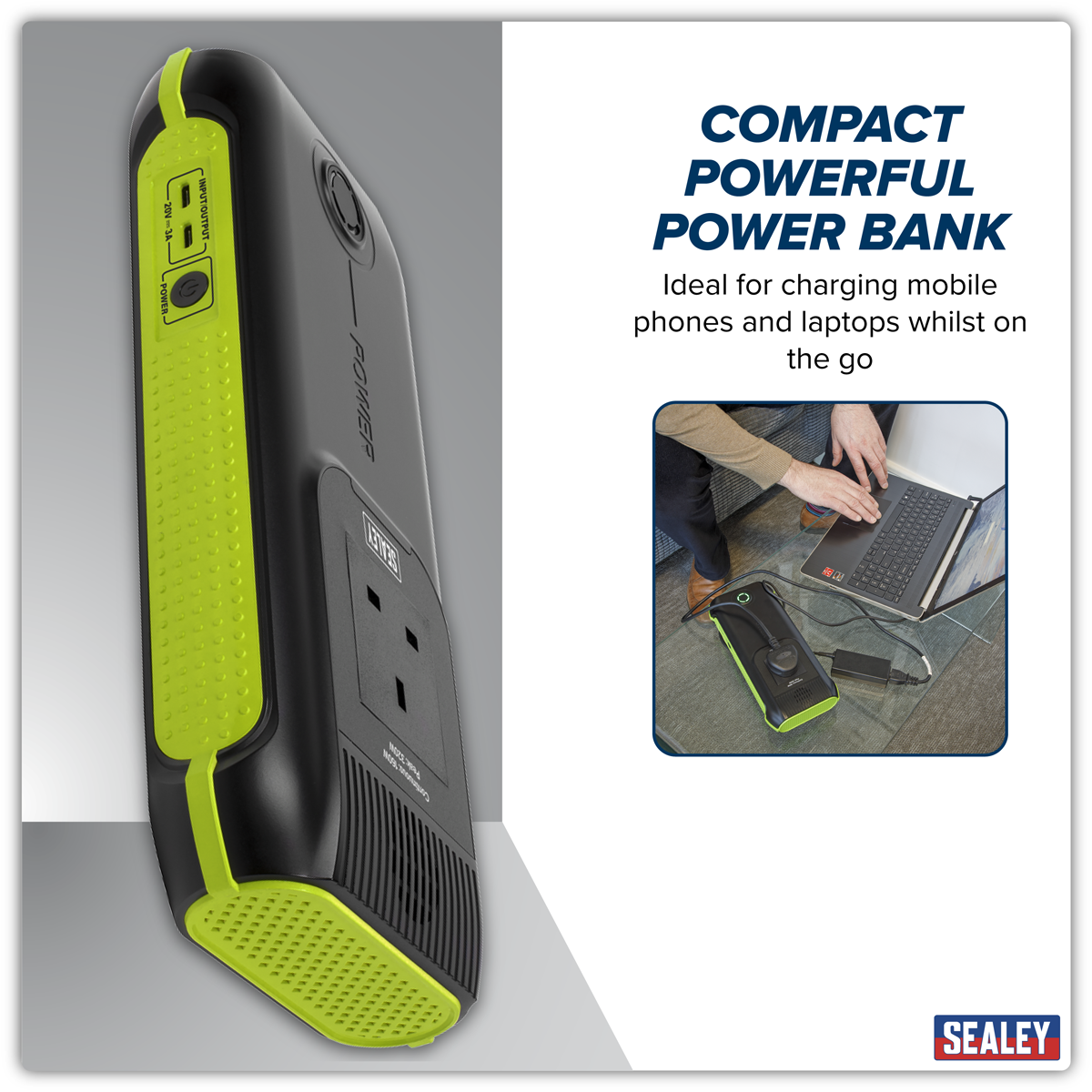 Sealey SPB160W AC Power Pack 160W 115Wh