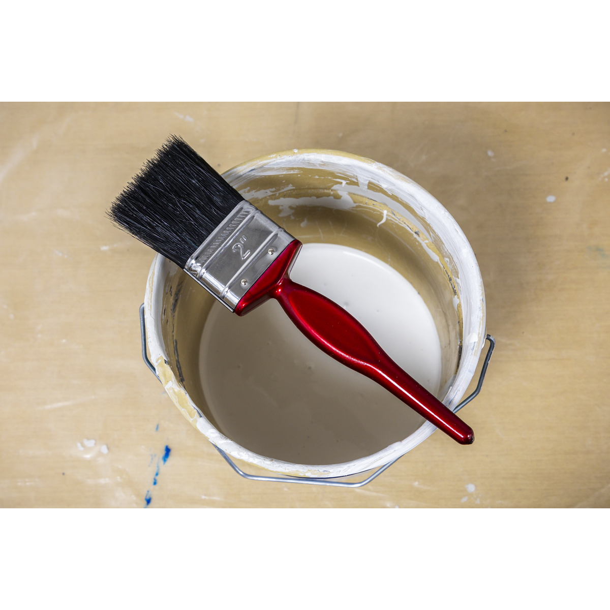 Sealey SPB50S Pure Bristle Paint Brush 50mm Pack of 10