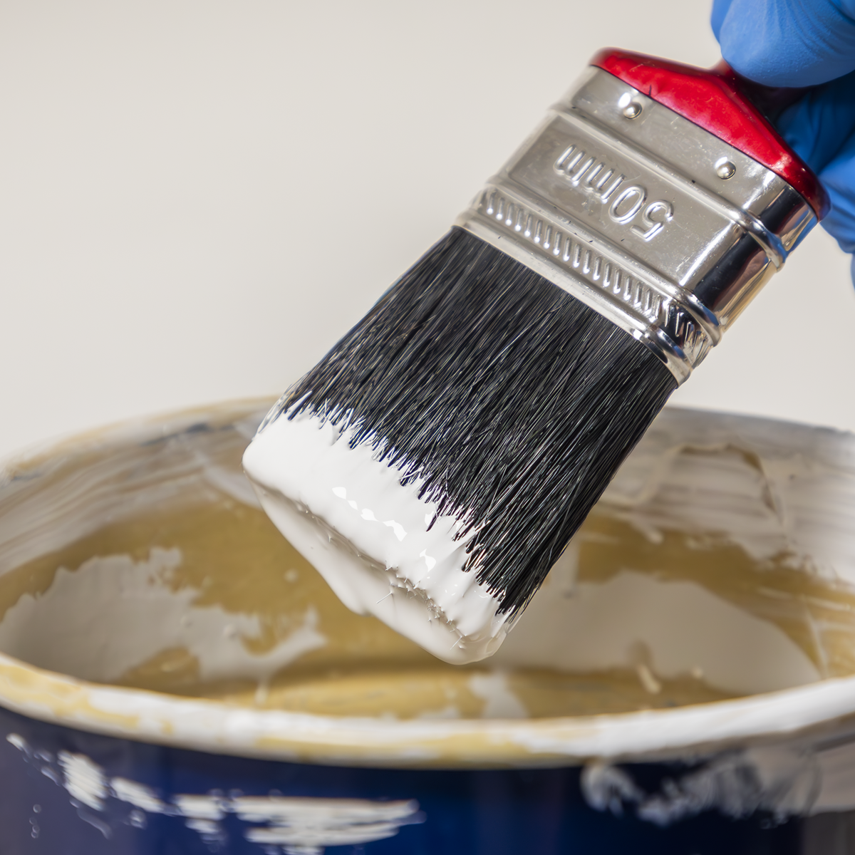 Sealey SPB50S Pure Bristle Paint Brush 50mm Pack of 10