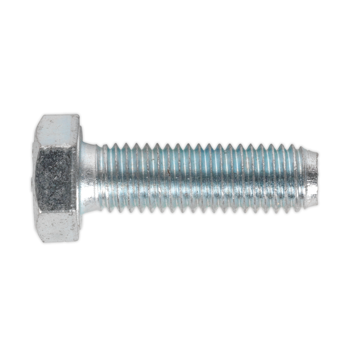 Sealey SS1240 HT Setscrew M12 x 40mm 8.8 Zinc Pack of 25