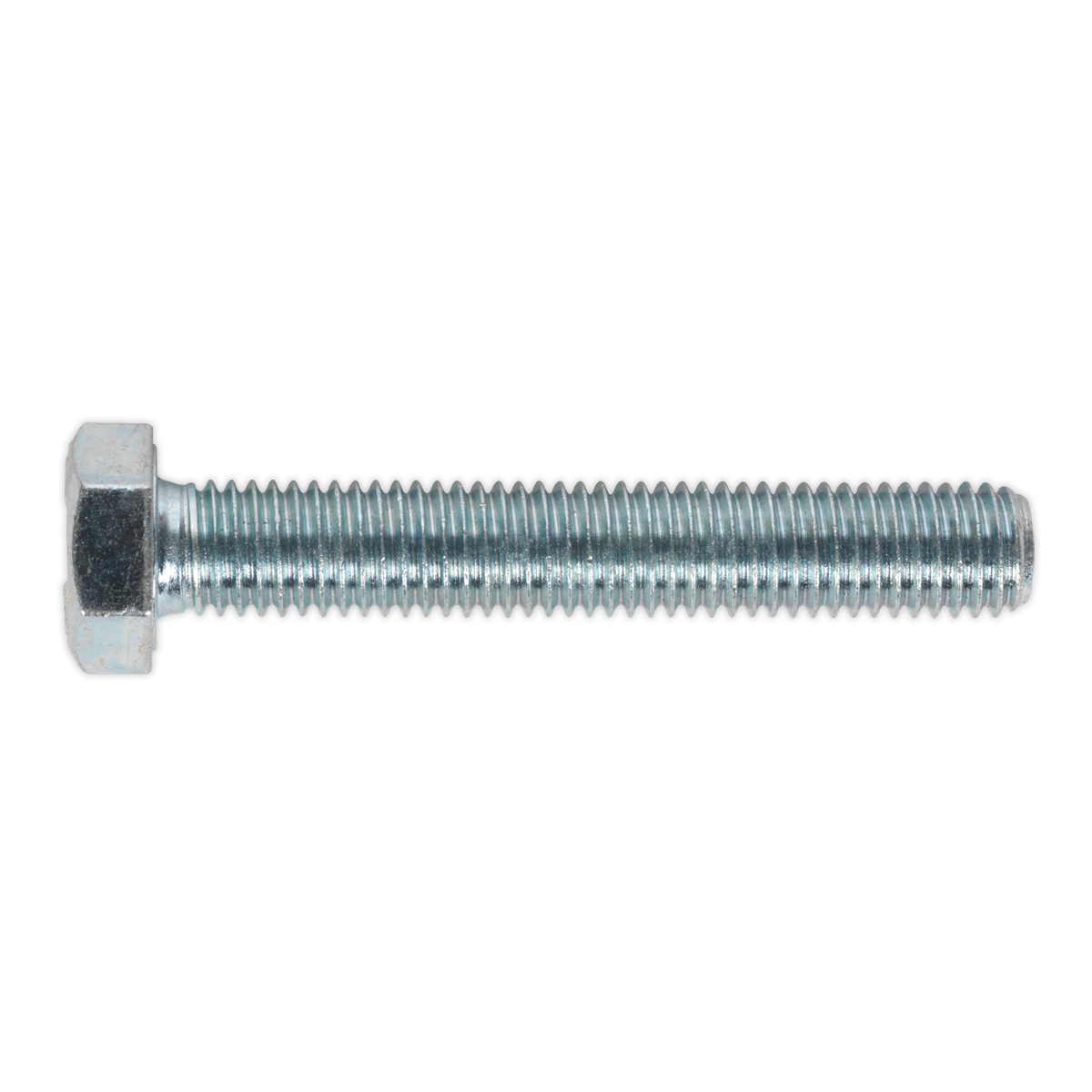 Sealey SS1275 HT Setscrew M12 x 75mm 8.8 Zinc Pack of 10