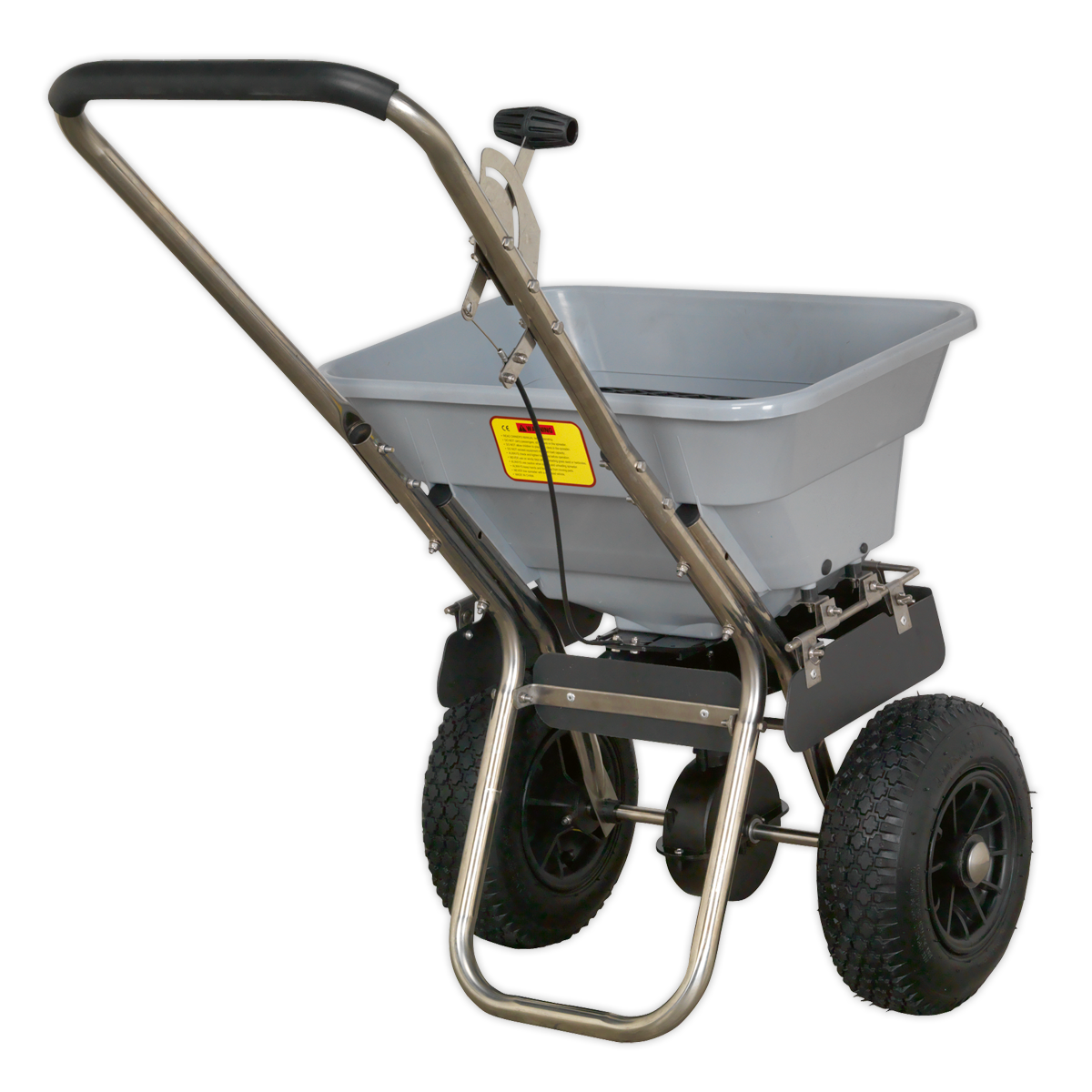 Sealey SSB37W Stainless Steel Broadcast Salt Spreader 37kg Walk Behind