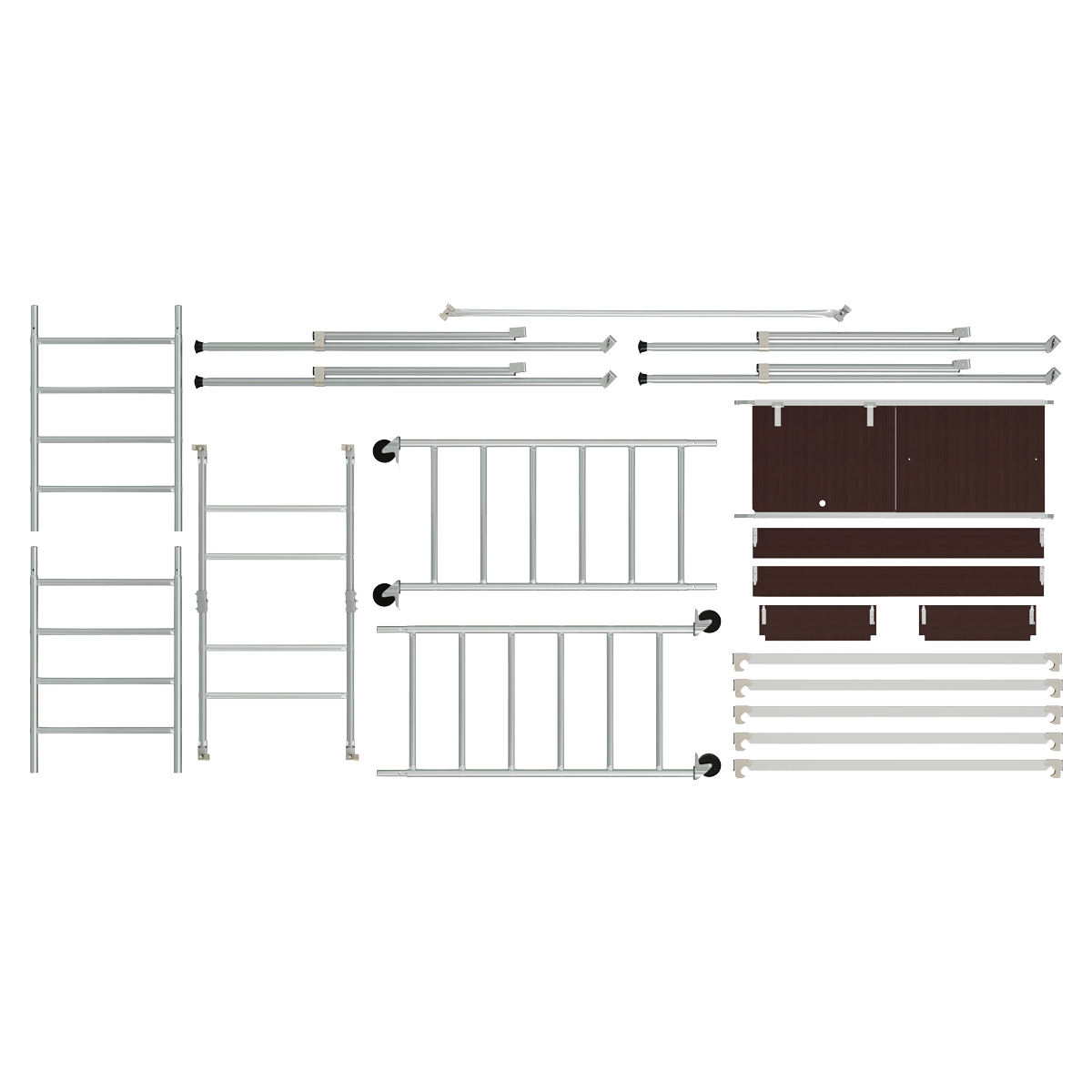 Sealey SSCL1 Platform Scaffold Tower EN 1004