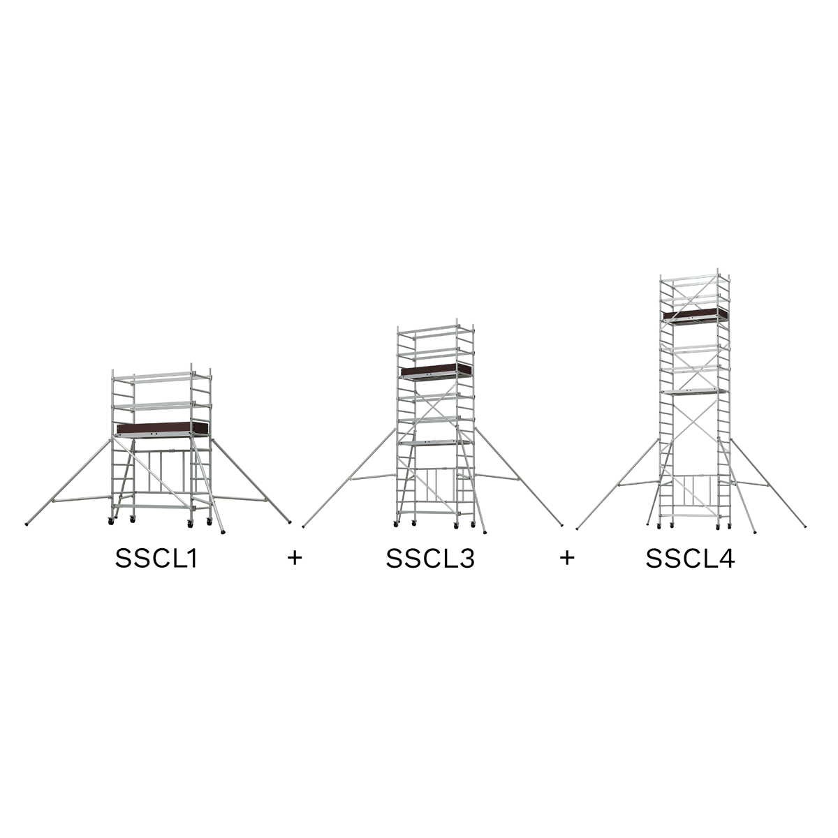 Sealey SSCL1 Platform Scaffold Tower EN 1004