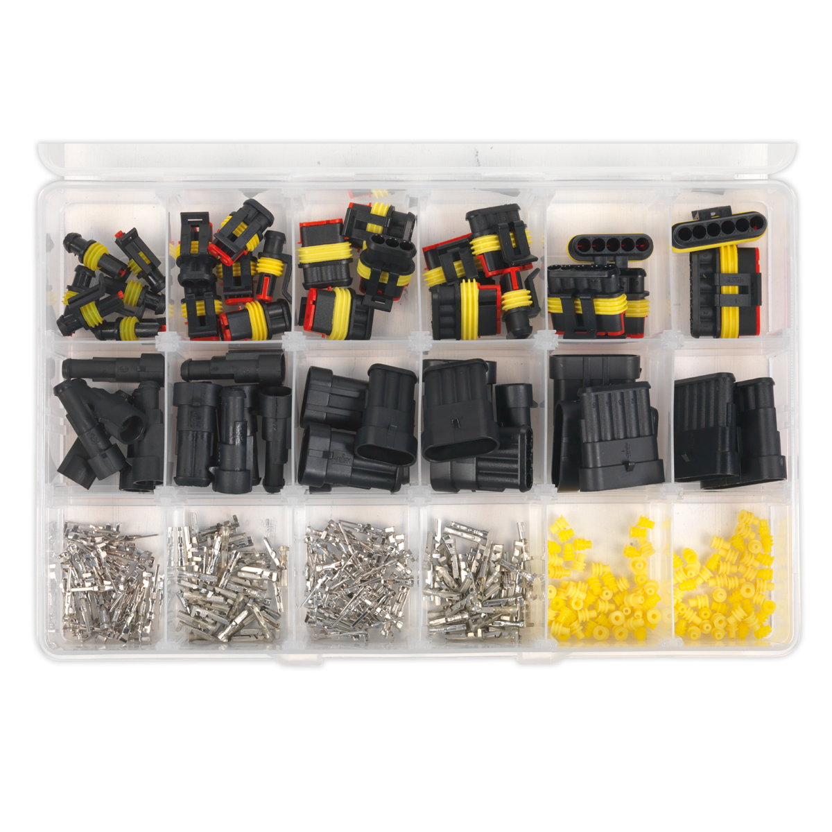 Sealey SSCSET1 Superseal Male & Female Connector Assortment 350pc
