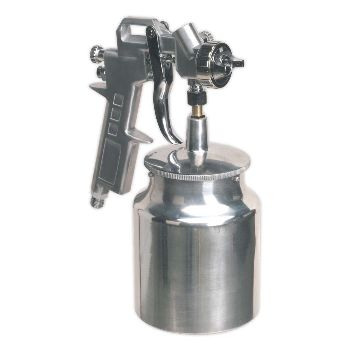 Sealey SSG2 Spray Gun Suction Feed General Purpose 1.5mm Set-Up