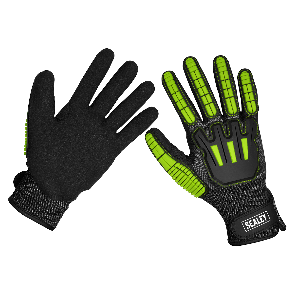 Sealey SSP39L Cut & Impact Resistant Gloves, Large - Pair