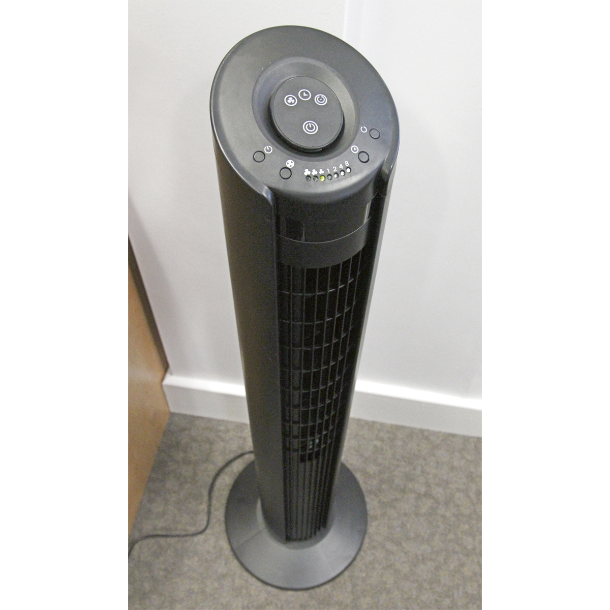 Sealey STF42 3-Speed Oscillating Tower Fan 42" 230V