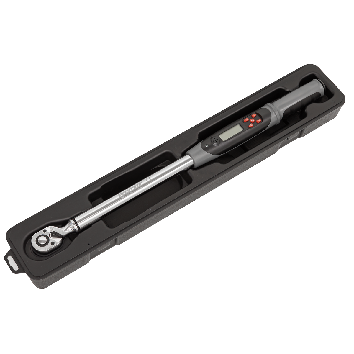 Sealey STW306 Angle Torque Wrench Digital 1/2"Sq Drive 20-200Nm (14.7-147.5lb.ft)