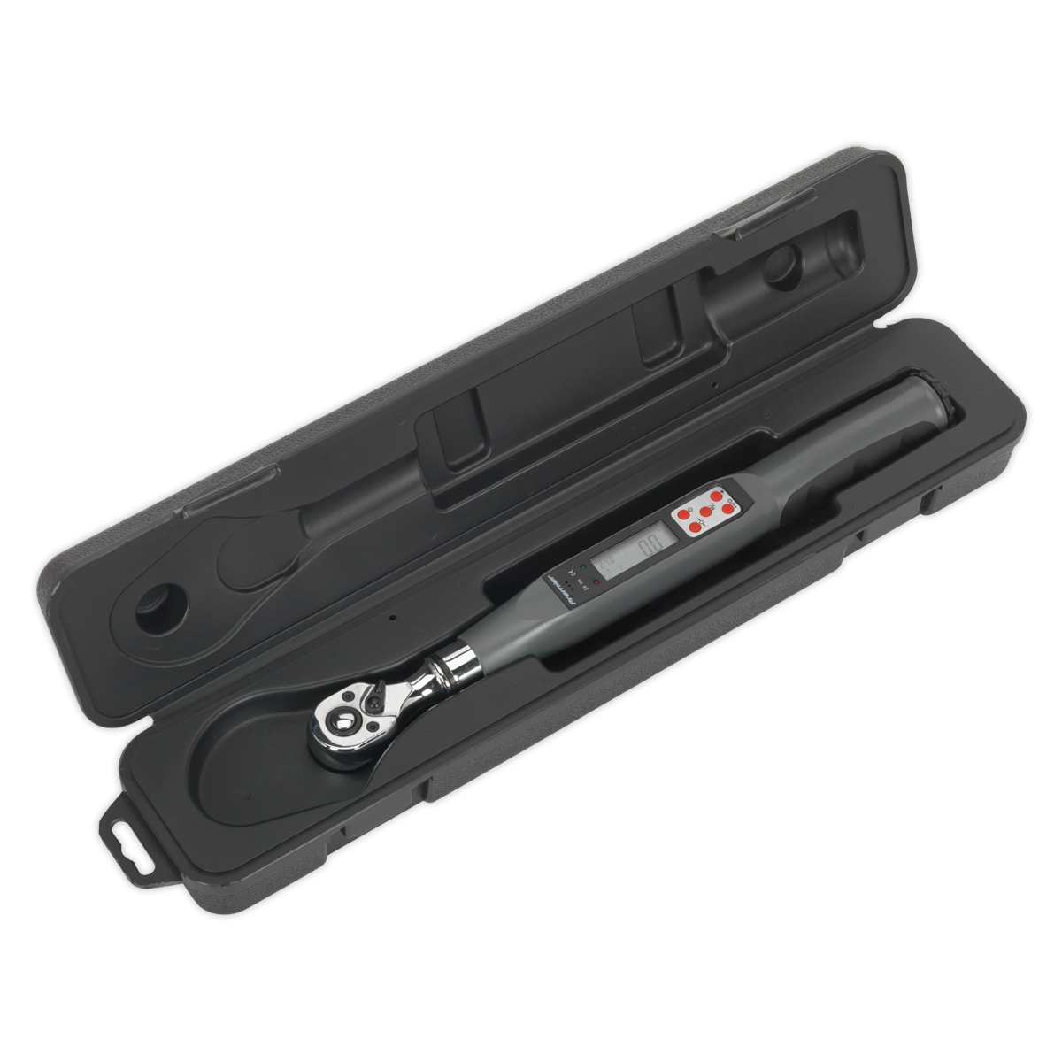 Sealey STW307 Torque Wrench Digital 3/8"Sq Drive 2-24Nm(1.48-17.70lb.ft)
