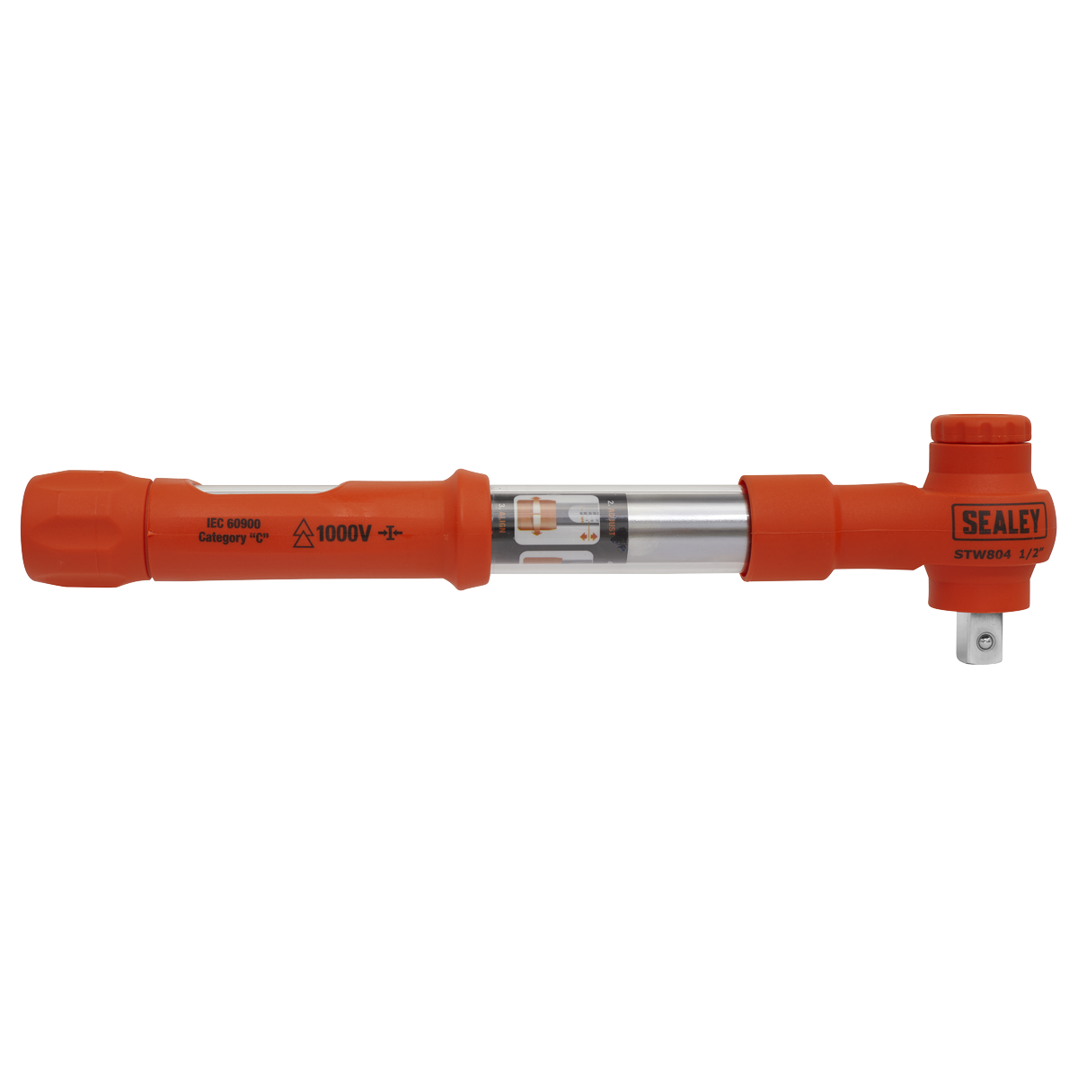 Sealey STW804 Torque Wrench Insulated 1/2"Sq Drive 12-60Nm
