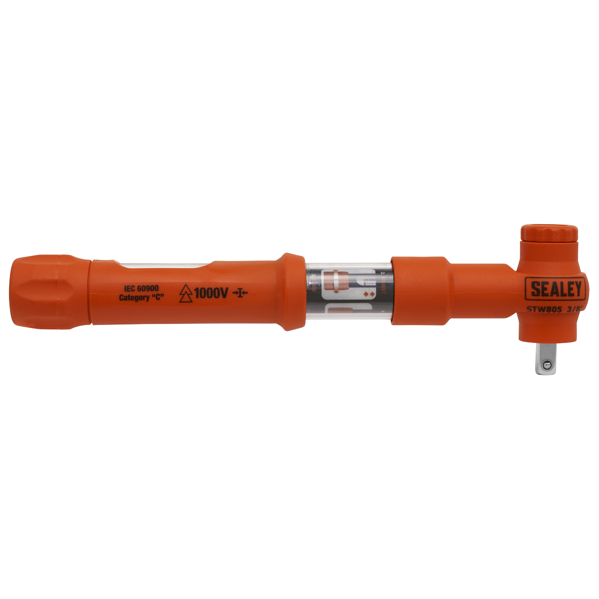 Sealey STW805 Premier Insulated Torque Wrench 3/8"Sq Drive 5-25Nm