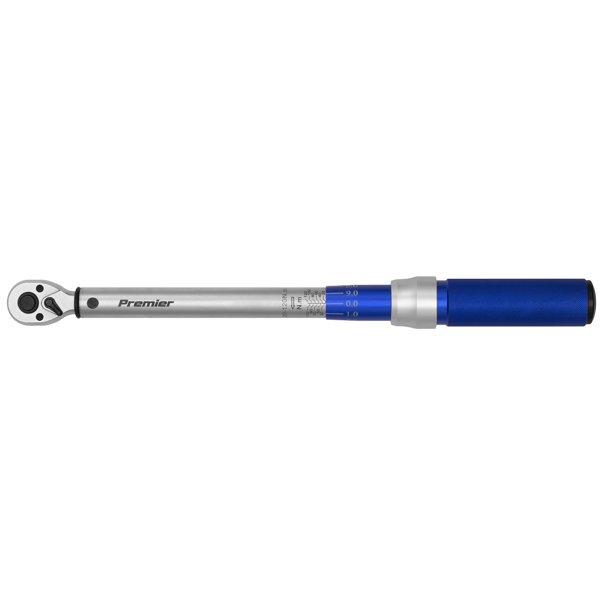 Sealey STW903 Torque Wrench Micrometer Style 3/8"Sq Drive 20-120Nm - Calibrated