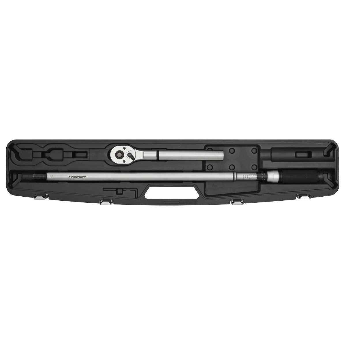 Sealey STW907 Torque Wrench Micrometer Style 3/4"Sq Drive 160-800Nm - Calibrated